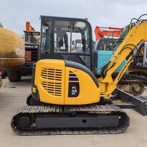 Komatsu PC35 Mini Excavator 3.5 Ton Used PC35MR-2 2020 <b>Model</b> Original Japan <b>Engine</b> with Motor & Pump Certified Components - Product Image 5