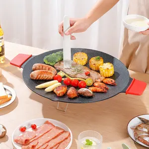 Koreaanse Hete Verkoop Non-Stick Elektrische Ronde Bbq Grill