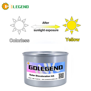 Gdlegend dung môi Màn hình in ấn heliochromic mực photochromic năng lượng mặt trời đổi màu mực thay đổi màu sắc dưới ánh sáng mặt trời mực - Product Image 5