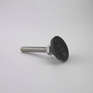 Stainless Steel Swivel Foot KC-27**S Heavy Duty Adjustable Leveling Shock Absorbing Multi Purpose - Product Image 2