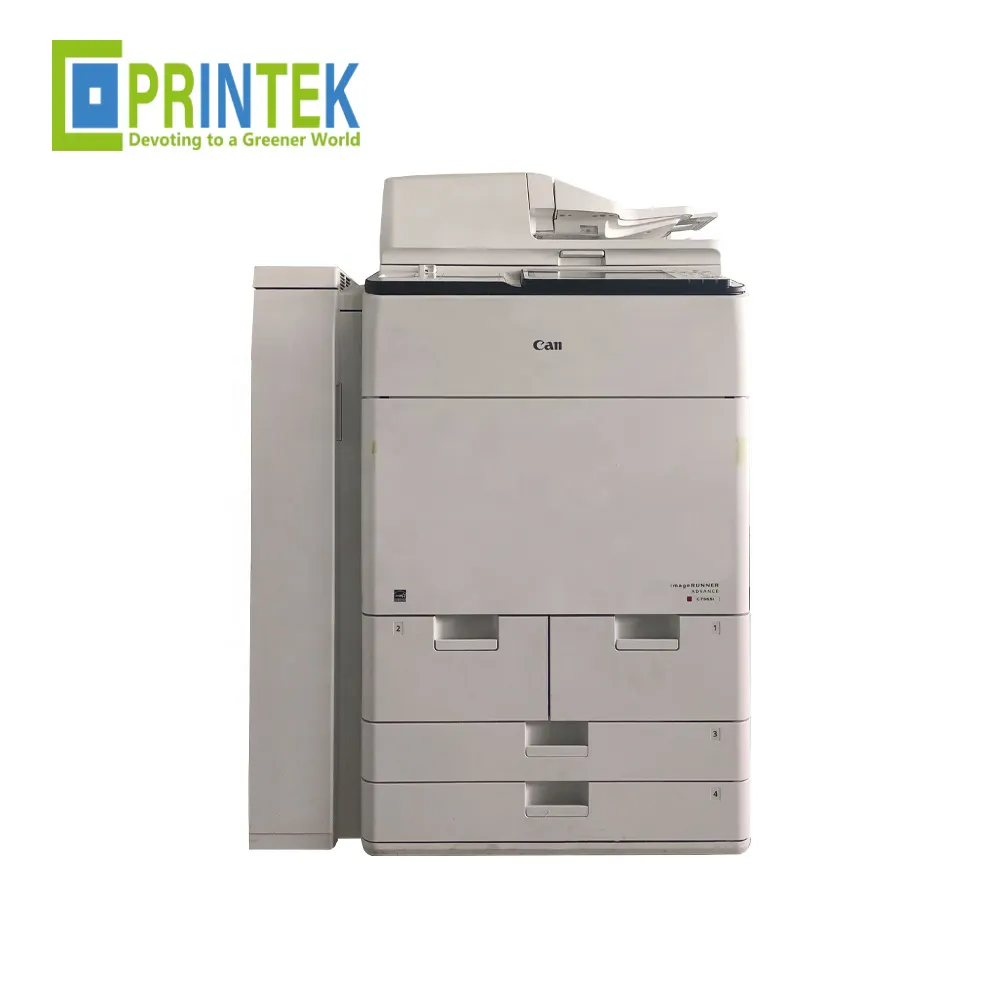 Máquina de fotocopiadora usada para Canon iR C7565i 7270 Máquina de fotocopiadora e impressora usada mais rápida