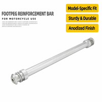 Accessoires de modification pour véhicule électrique tout-terrain Dragon Sur-Ron X/S Light Bee : Barre de renforcement de cadre anti-chute en aluminium pour pédale