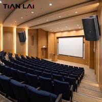 TL-MP3 717A Sınıf Aktif Hoparlör Çifti, U Şekilli Braketli 20 30W Duvara Monte 105dB 111dB Tepe SPL Okul Öğretim Kullanımı İçin