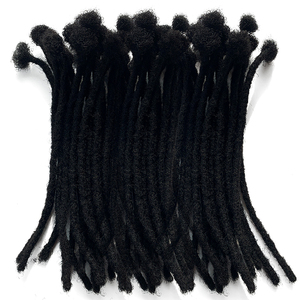 Whosale Human Hair Locs extension Dreadlocks Full fatto a mano piccole <span class=keywords><strong>dimensioni</strong></span> 100% Dreadlocks extension capelli umani - Product Image 4