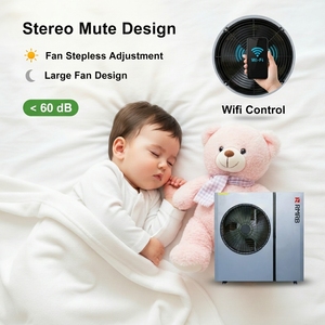 Pompe à chaleur air-eau R32 8,2 kW EVI avec commande intelligente WIFI, chauffage, refroidissement, eau chaude, pompe à chaleur à source d'air - Product Image 4