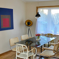 Décoration d'intérieur, style moderne, toile imprimée aquarelle, art mural suspendu pour salon - taille personnalisée