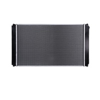 Radiateur de voiture en aluminium 1 rangée 12V pour Toyota RAV4 2006-2018 Moteur 2.4L 2.5L Remplacement de refroidissement 16400-28570 16400-28590