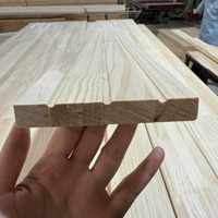 Joint de doigt de haute qualité montant de porte plat cadre intérieur en pin Radiata-remise de commande en gros