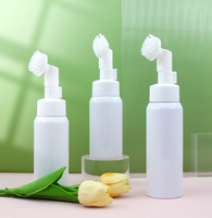 Botol plastik PET dengan pompa busa, botol busa kosmetik untuk kemasan pencuci wajah