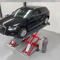 3000kg 3500kg Kapasiteli OEM ODM Elektrikli Hidrolik Makaslı Araç Lifti Elektrikli Makaslı Araç Lifti Araç Servis Lifti