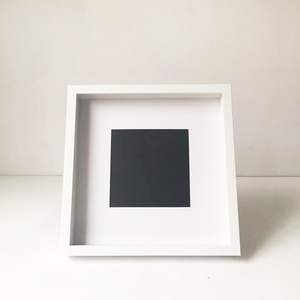 Cadres en bois 3D personnalisés en gros, boîtes à ombre profondes de 3 cm à 40 cm en MDF noir, <span class=keywords><strong>blanc</strong></span>, noyer, tailles 8x8, 30x30, 20x20, 10x10, 12x12 pouces - Product Image 2