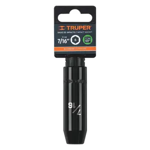 BOX 6 7/16" Long <b>Impact</b> <b>Socket</b>, 6 Points, 1/2" Drive, TRUPER - Product Image 4