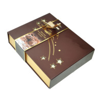 Boîte à chocolat vide exclusive pour la Saint-Valentin, mariage, chocolats et bonbons, emballage alimentaire durable de qualité alimentaire, boîte en papier pour célébration