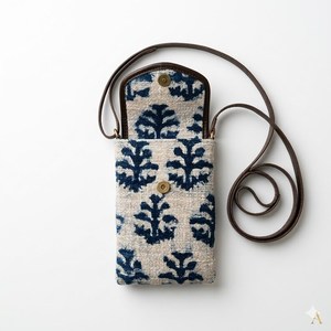 Jaipur Floral Mobile Sling Bag Handmade Block Print Cotton Crossbody Purse Wholesale Manufacturer India Export - Product Image 3