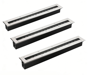 Lumière LED encastrée linéaire en acier inoxydable étanche IP65 5-36W pour extérieur, parc, escalier, patio, allée, éclairage paysager - Product Image 1