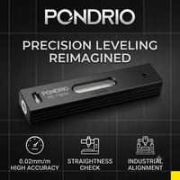 Niveau à bulle de précision industrielle 0,02 mm/m 150 mm pour alignement de machines-outils