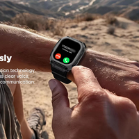 Montre connectée compatible iOS et Android, tracker d'activité, étanche, montre de sport, écran AMOLED, jusqu'à 70 jours d'autonomie de la batterie