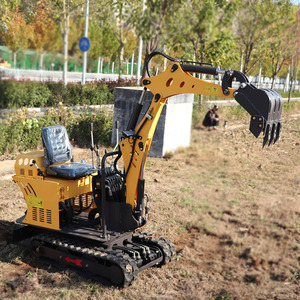 Mini-excavatrice sur chenilles certifiée CE EPA, moteur KOOP, puissance de creusement élevée 8-28 kW, 1300 mm, usage domestique, capacité de la benne 0,02 m³ - Product Image 6