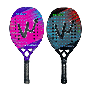 Shark Camewin 2023 Beach Tennis 3K Voll carbon <span class=keywords><strong>Rude</strong></span> Face Feminino Raquete Beach Tennis Carbon rahmen Professional Masculina - Product Image 1