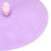 Couvercle de tasse en silicone mignon réutilisable personnalisé couvercle en silicone de qualité alimentaire pour tasses