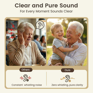 Audífono Recargable RIC Flysound con Bluetooth, Ganancia de 60dB, para Personas con Pérdida Auditiva, con Estuche de Secado y Carga - Product Image 5