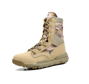 Botas de Combate TSB20 Color Marrón Oscuro, Ligeras, para Entrenamiento de Infantería, para Desierto, con Suela de Goma + EVA, Transpirables - Product Image 6