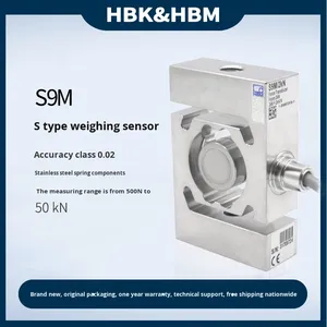 เซ็นเซอร์นำเข้าแบบ S-Type รุ่น S9M/500N/1Kn/2Kn/5Kn/10Kn/20Kn ยี่ห้อ Hbm ความแม่นยำ 0.02 ติดตั้งด้วยมือ - Product Image 5