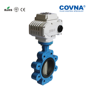 Válvula de mariposa marina COVNA de 3 pulgadas, 6 pulgadas, 10 pulgadas, con asiento de EPDM accionado por <span class=keywords><strong>motor</strong></span> y actuador eléc - Product Image 5