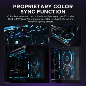 ASIAHORSE ASH-S1 Nouveau design PWM 1 à 9 ports Hub de ventilateur magnétique avec télécommande Hub SATA Hub Argb - Product Image 3