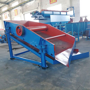 نهر الرمال الحصى التعدين ماكينة فرز الحصى معدات فصل رمل الزركون المحمولة شاشة الاهتزاز الديزل تهتز غربال - Product Image 3