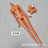 Boneka Artikulasi Skala 1/6 30cm, Figur Supermodel dengan Sendi yang Dapat Dilepas, Berbagai Warna Kulit, Dapat Dikustomisasi OEM