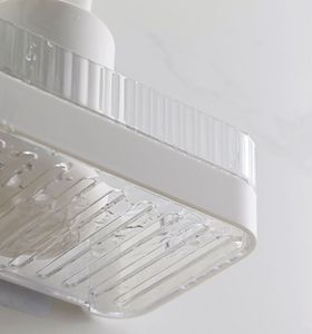 CF BS65 Caddy de douche mural Étagère en plastique conviviale Ensemble d'accessoires de salle de bain Organisateur de salle de bain - Product Image 6