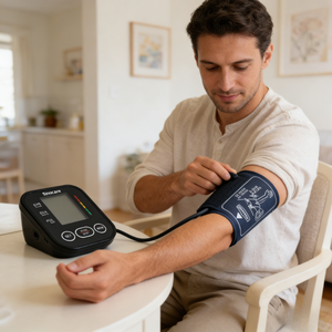 Tensiomètre électronique de bras haute précision pour usage domestique, de qualité médicale, avec affichage LED, conforme ROHS - Product Image 4