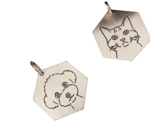 Plata esterlina 925 mascotas de <span class=keywords><strong>mi</strong></span> audaz accesorios etiqueta de nombre collar de moda joyería encantadora - Product Image 1
