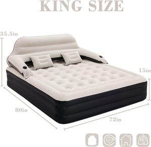 Подгонянный высокоудобный надувной матрас для кемпинга со встроенным насосом - Product Image 2