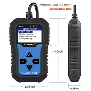 Escáner Automotriz KONNWEI KW350 al por Mayor de Fábrica, Herramienta de Diagnóstico para ABS, SRS, Transmisión y Motor, Compatible con Seat, VW, Audi, Skoda - Product Image 1