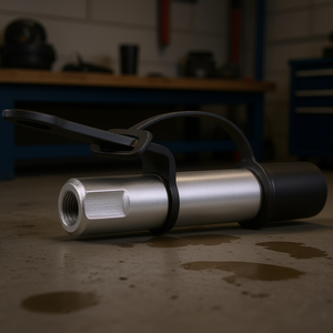 Embout de raccord rapide à 3 mâchoires à haute pression 10000 PSI pour pistolet à graisse, compatible avec les raccords Zerk, pour extension de nettoyage - Product Image 2