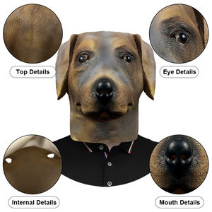 <span class=keywords><strong>Maschera</strong></span> in Lattice a Forma di Testa di Cane Labrador <span class=keywords><strong>per</strong></span> Halloween, Costume da Festa, Travestimento Divertente, Copricapo <span class=keywords><strong>per</strong></span> Carnevale, Gioco di Ruolo, Personalizzabile - Product Image 3