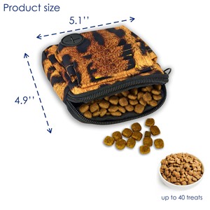 Muestra Gratuita, Riñonera Personalizada para Entrenamiento de Perros, Bolsa para Premios y Golosinas para Perros, Riñonera Ajustable con Cinturón - Product Image 6