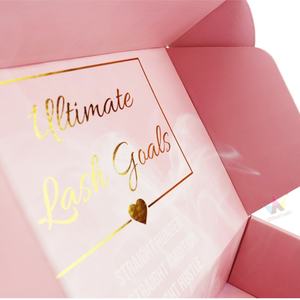 Caja de Correo Corrugada Rosa para Cosméticos con Logotipo Personalizado de Fábrica OEM, con Materiales Reciclados y Forro de Esponja, Garantía de Calidad - Product Image 6