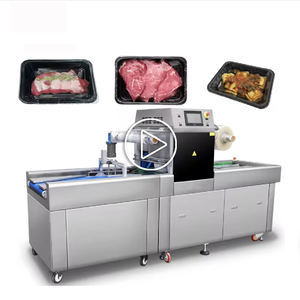 DQ580AT-E Electric High-Speed Semi-Automatic <b>Tray</b> Sealing Machine for Chemical & Commodity Packaging Three <b>Trays</b> at Once - Product Image 1