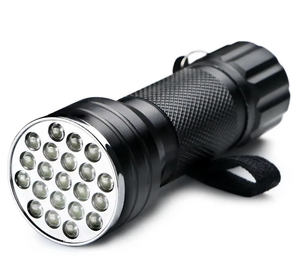 Vente chaude plus petites lumières UV lampe de poche 21UV LED 395nm <span class=keywords><strong>d</strong></span>étecteur de lampe Scorpion haute puissance pour stylos à <span class=keywords><strong>encre</strong></span> chien chat <span class=keywords><strong>tache</strong></span> <span class=keywords><strong>d</strong></span>'urine - Product Image 4