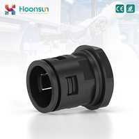 Hoonsun Presse-étoupe industriel à filetage PG en nylon PA66, étanche IP68, grande taille, pour câbles basse tension 18-25mm