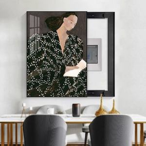 Exquisita y Hermosa Obra de Arte, Caja de Medidor Eléctrico de Alta Gama con Diseño de Cristal y Porcelana Pintada, con Acceso Fácil - Product Image 5