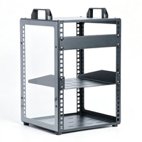 Baie de serveur 4U, mini-rack de 10 pouces pour équipements réseau, serveurs, audio et vidéo