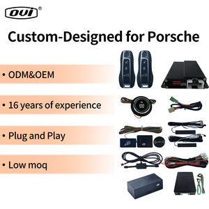 Ovi แอปรีโมทสตาร์ทอัจฉริยะ, รีโมทดิจิตอลรีโมทสตาร์ทเครื่องยนต์สำหรับ Porsche Macan Cayenne GTS Go แบบไร้กุญแจ - Product Image 4