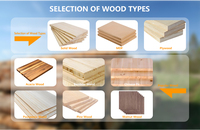 Borde de Madera Carbonizada Duradero para Jardín, Decoración de Cercas de Madera, Borde para Paisajismo, Barrera para Macizos de Flores, Jardín, Césped, Caminos y Árboles