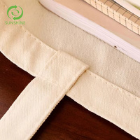 Vente en gros de sacs à provisions réutilisables bon marché avec logo imprimé personnalisé sac fourre-tout en toile de coton blanc uni grande quantité de stock