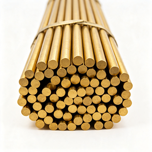 DIN EN 12164 Standard CuZn37 H62 <b>Square</b> Brass Rod Uncoated Straight Bar Plumbing <b>Tap</b> Valve Machining Parts Stock - Product Image 1