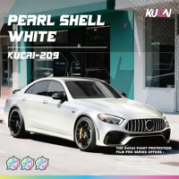 KUCAI Film Vinyle Blanc Nacré Résistant aux Intempéries pour Voiture, Garantie Commerciale, Fabricant d'Autocollants Vinyle pour Voiture